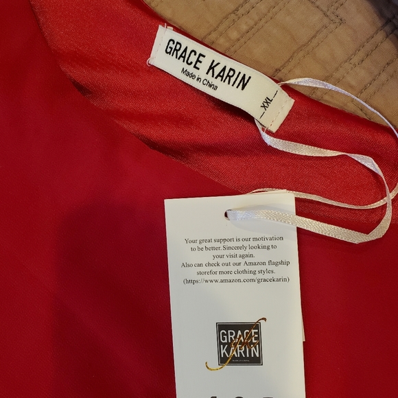 Grace Karin Split Sleeves Chiffon Top - Picture 7 of 7